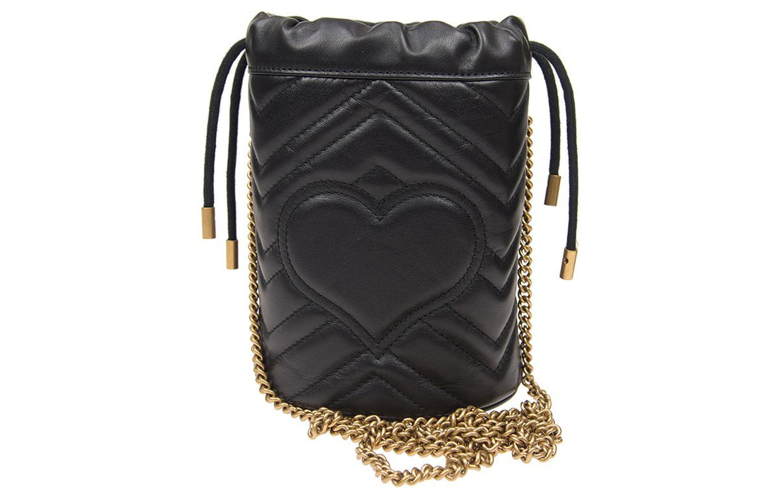 (WMNS) Gucci GG Marmont Mini Crossbody Bag Black 575163-DTDRT-1000 - Shoulder Bags