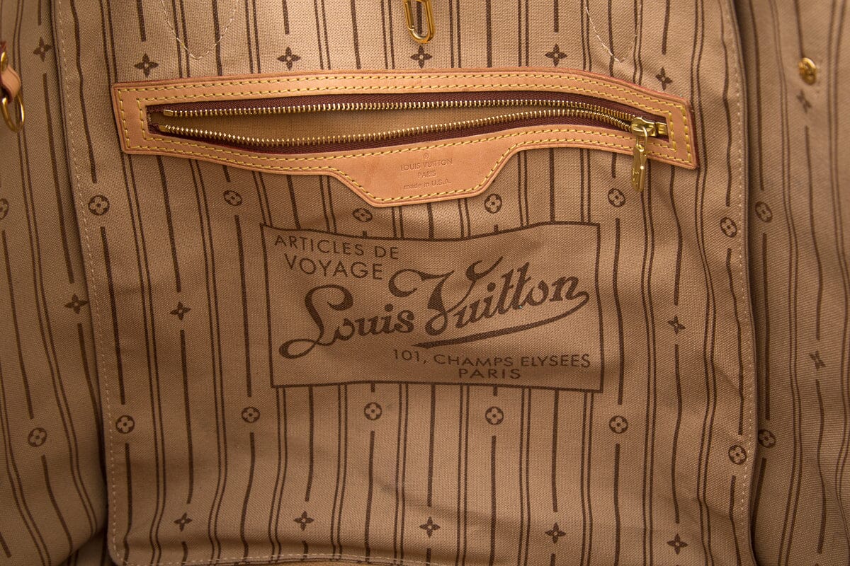 Louis Vuitton 2012  Brown Monogram Neverfull GM Tote - Handbag - 7