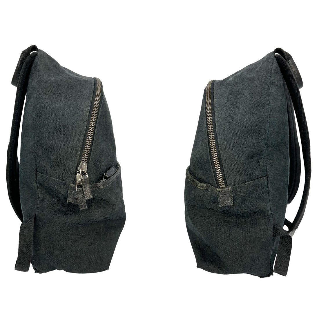 Gucci GG Monogram Web Medium Classic Backpack - Handbags