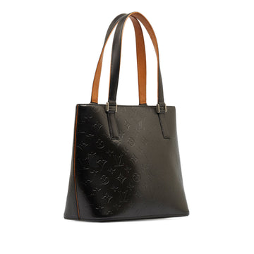 Black Louis Vuitton Monogram Mat Stockton Tote Bag - Handbags