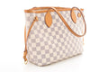 Louis Vuitton White Neverfull Damier Tote PM - Handbag