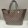 Louis Vuitton Damier Ebene Neverfull MM Tote Bag, Brown - tote bag - 2
