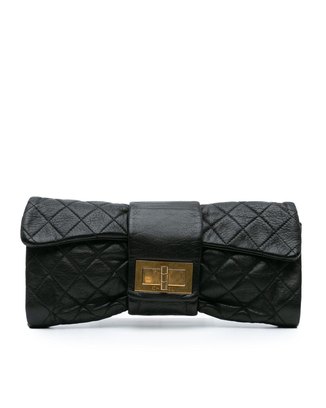 Quilted Sheepskin Leather Flap Clutch - Handbags, Wallets & Cases