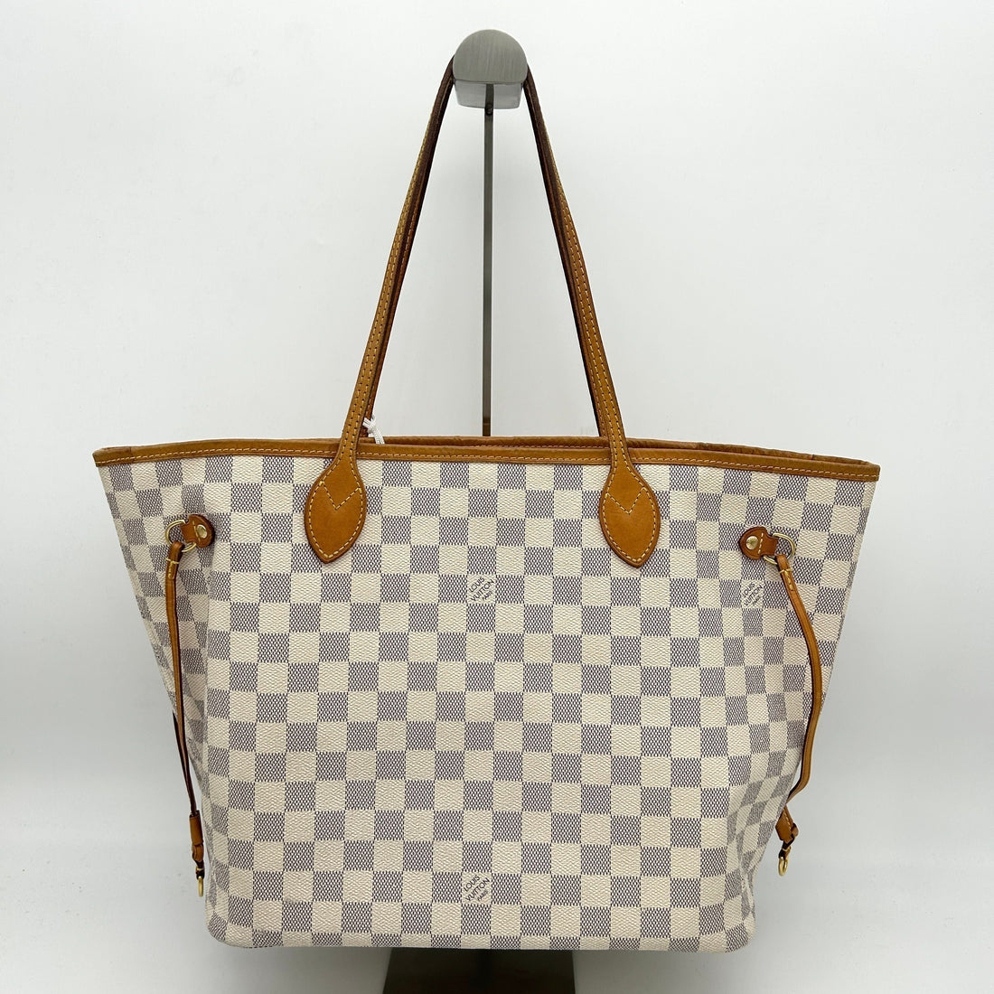 Louis Vuitton Damier Azur Neverfull MM - Neutrals Totes, Handbags LA22639 - Handbags
