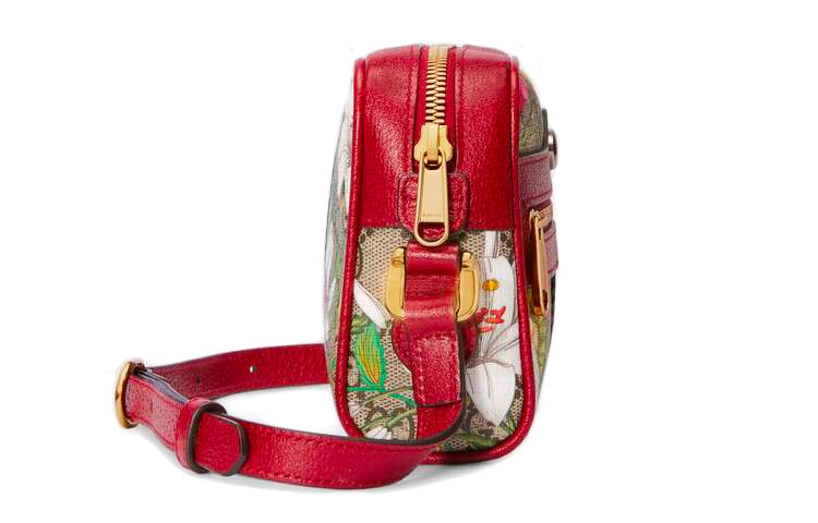 (WMNS) GUCCI Ophidia SeriesGG floral Clutch Single Shoulder Bag mini 517350-92YBC-8722 - Shoulder Bags - 3