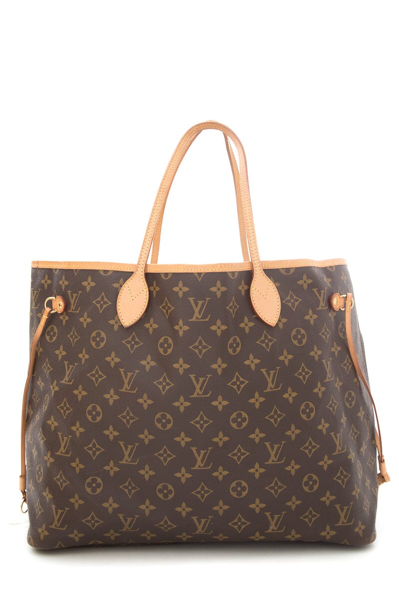 Louis Vuitton 2012  Brown Monogram Neverfull GM Tote - Handbag - 9