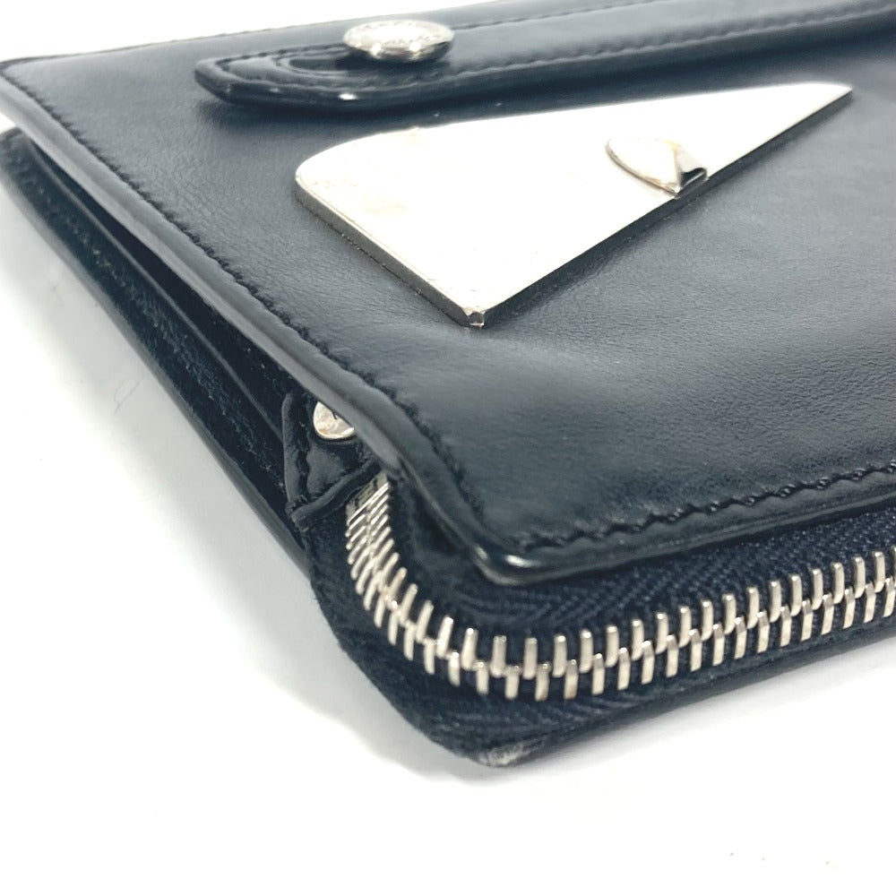 FENDI Clutch bag 7VA350 leather black Monster Bugs mens Used - Handbags, Wallets & Cases - 4