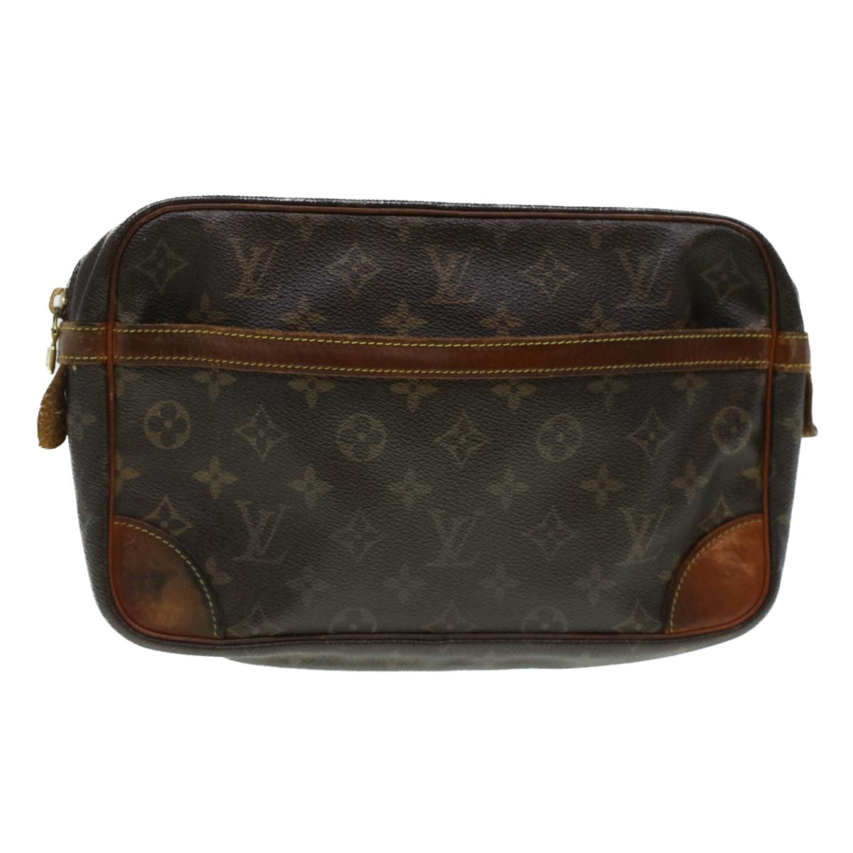 LOUIS VUITTON Monogram Compiegne 28 Clutch Bag M51845 LV Auth 44405 - Handbag & Wallet Accessories - 4