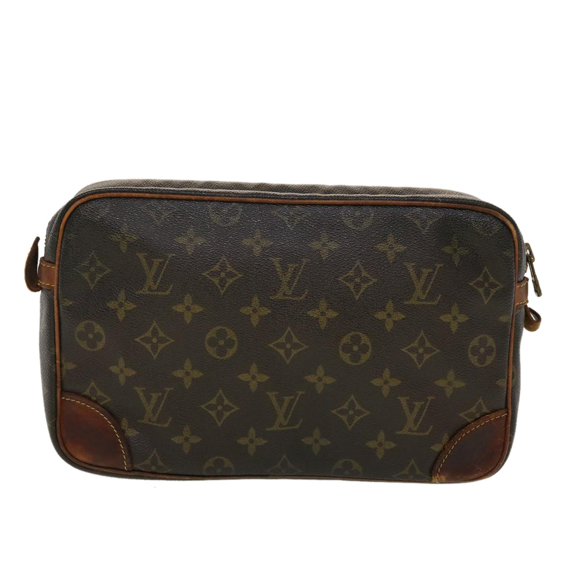 LOUIS VUITTON Monogram Compiegne 28 Clutch Bag M51845 LV Auth 45342 - Handbag & Wallet Accessories