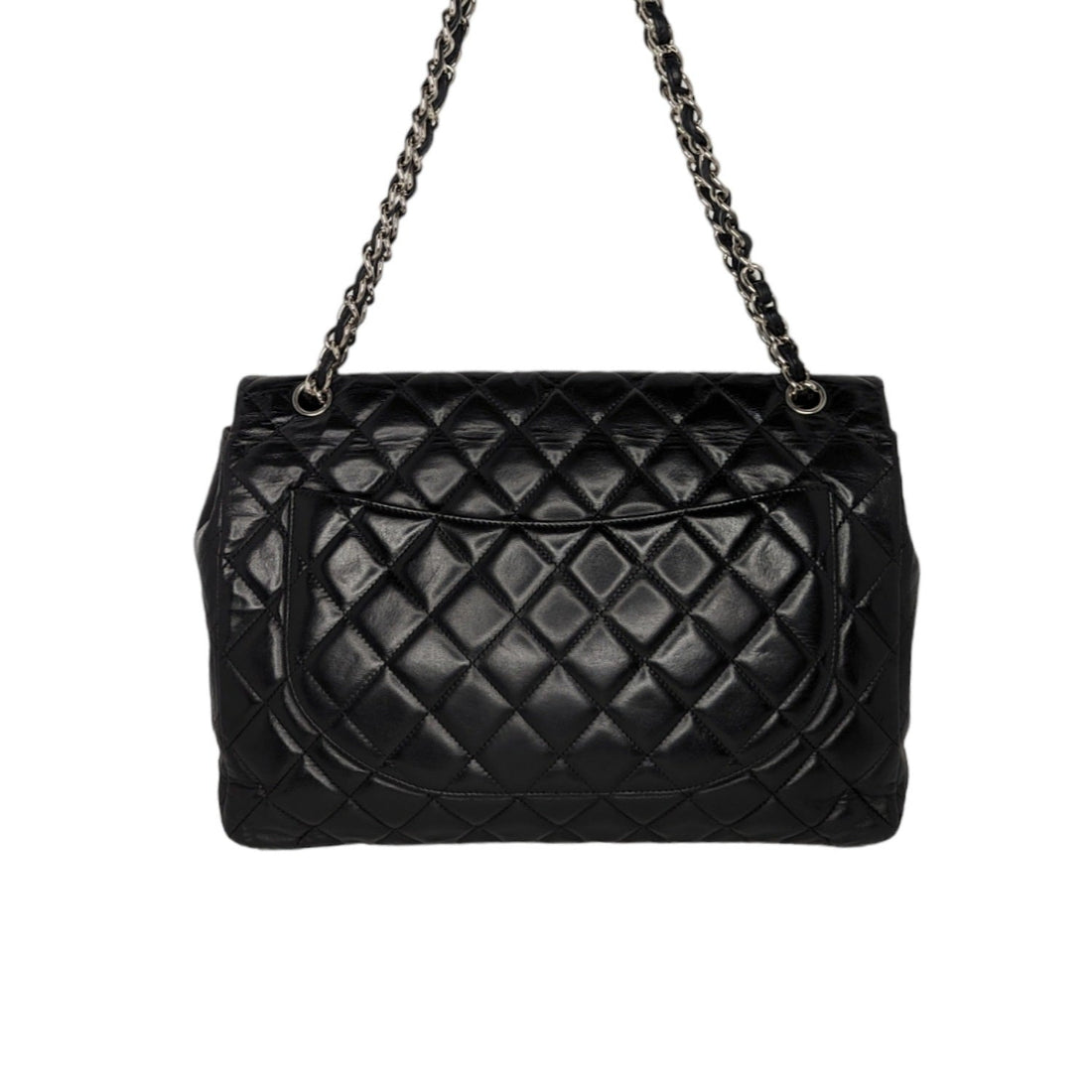 Chanel Lambskin Quilted Maxi Classic Single Flap Black - Handbags, Wallets & Cases