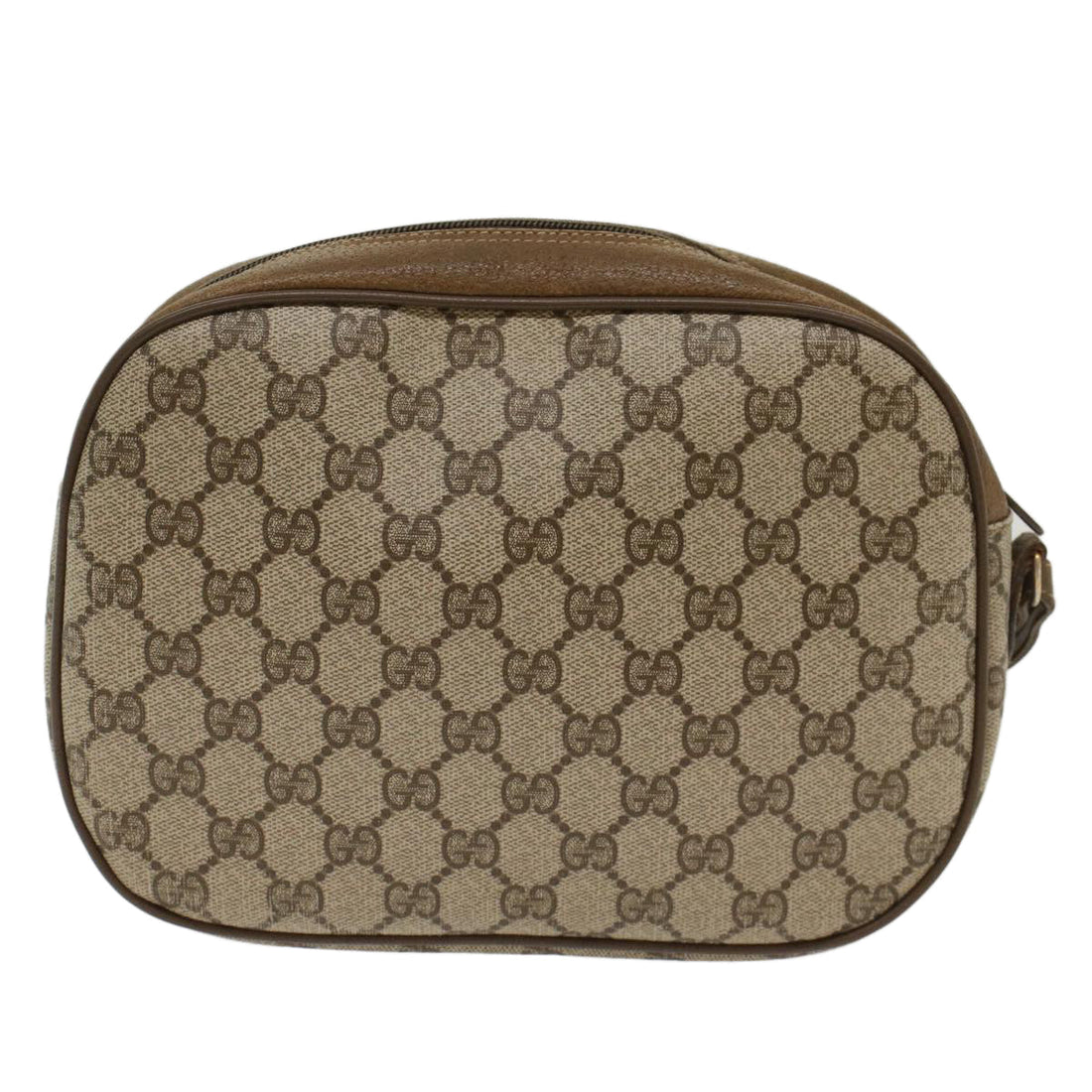 GUCCI GG Canvas Web Sherry Line Clutch Bag Beige Red 8901034  49988 - Gucci