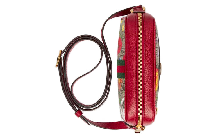 (WMNS) GUCCI Ophidia SeriesGG floral Clutch Single Shoulder Bag mini 517350-92YBC-8722 - Shoulder Bags - 4