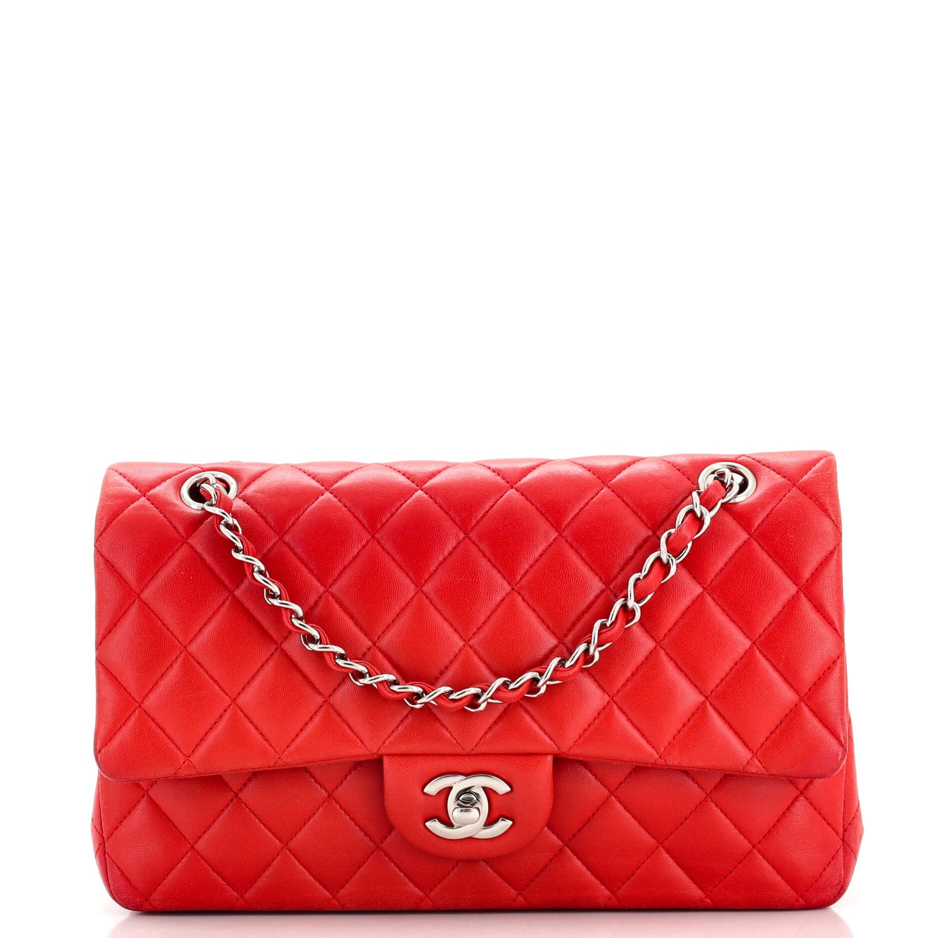 CHANEL Classic Double Flap Bag Quilted Lambskin Medium - Handbag & Wallet Accessories