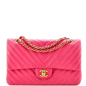 CHANEL Classic Double Flap Bag Chevron Calfskin Medium - Handbag & Wallet Accessories