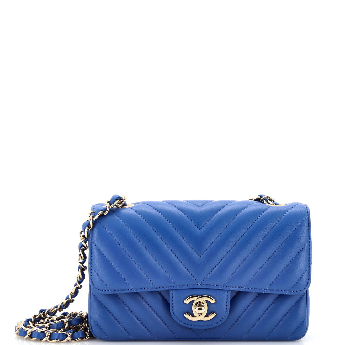 CHANEL Classic Single Flap Bag Chevron Lambskin Mini - Handbag & Wallet Accessories