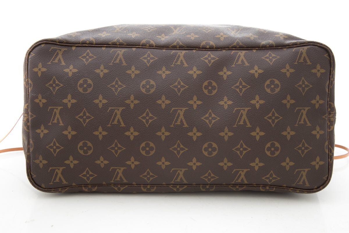 Louis Vuitton 2012  Brown Monogram Neverfull GM Tote - Handbag - 5