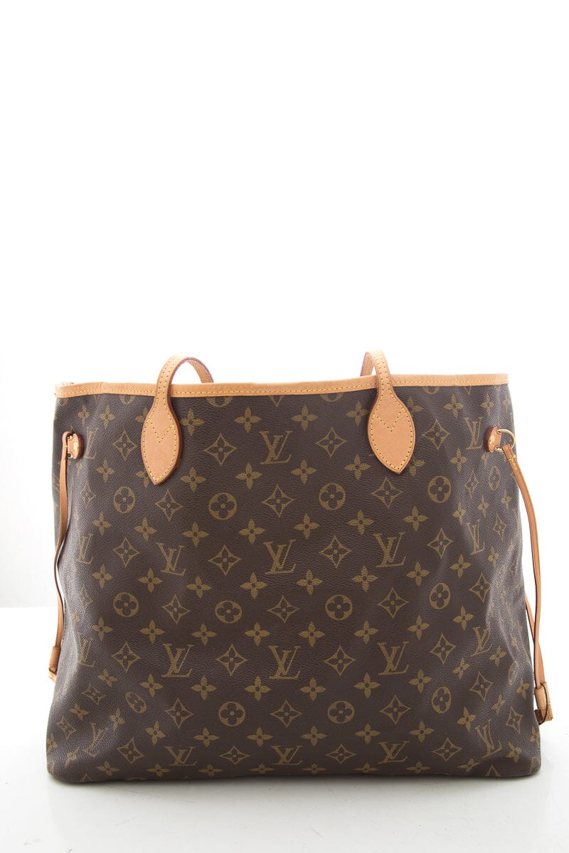 Louis Vuitton 2012  Brown Monogram Neverfull GM Tote - Handbag - 4