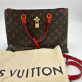 LOUIS VUITTON Monogram Flower Tote Coquelicot LA29401 - Handbags - 2