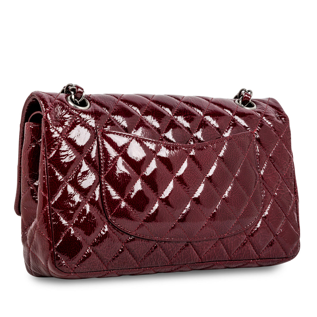 Classic Flap Bag - Medium - Patent - Shoulder Bags
