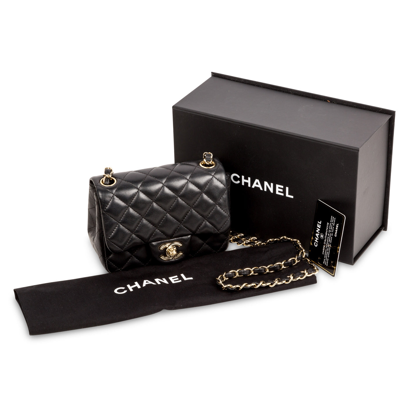 Classic Flap Bag - Mini Square - Shoulder Bags - 8