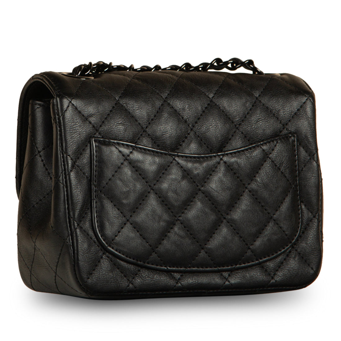 Classic Flap Bag - Mini Square - So Black - Shoulder Bags