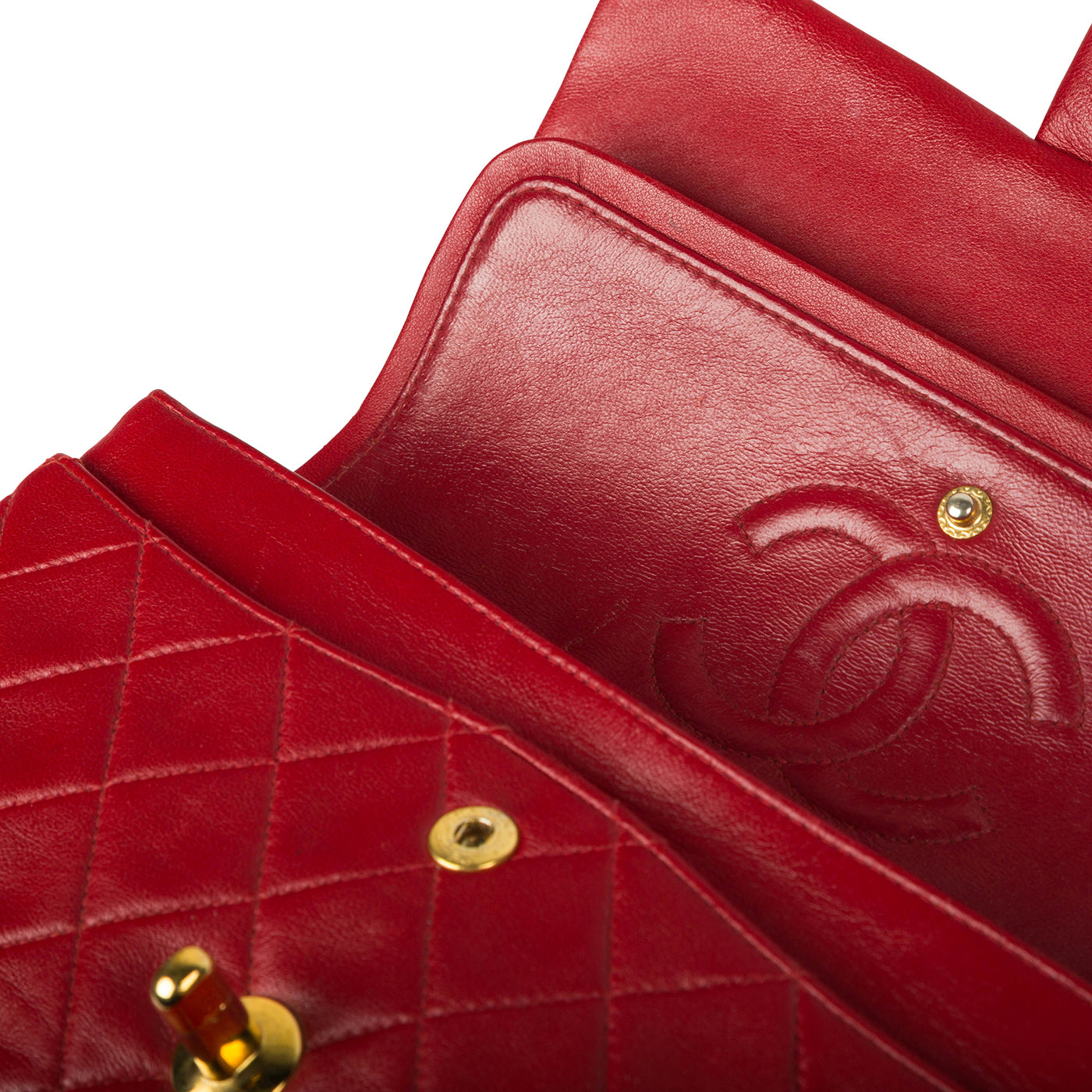 Classic Flap Vintage Red - Shoulder Bags - 9