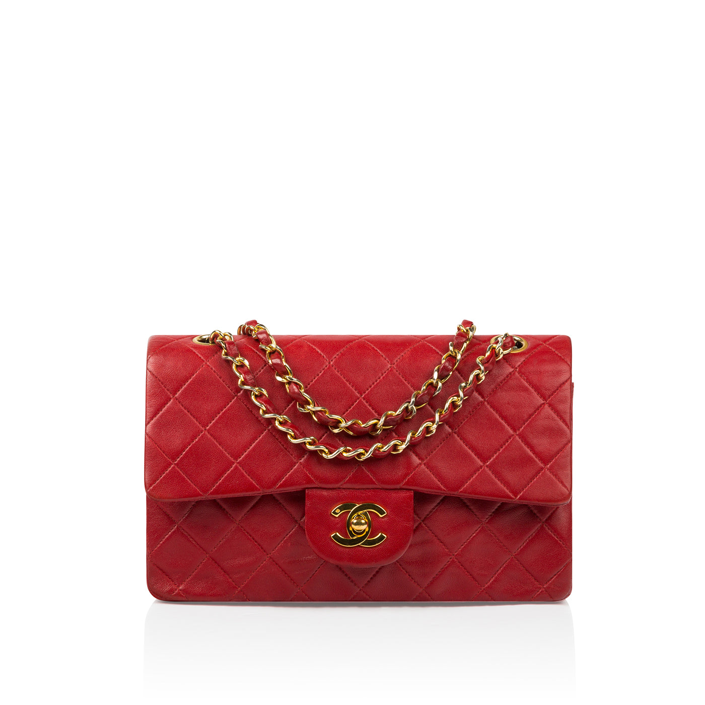 Classic Flap Vintage Red - Shoulder Bags - 12