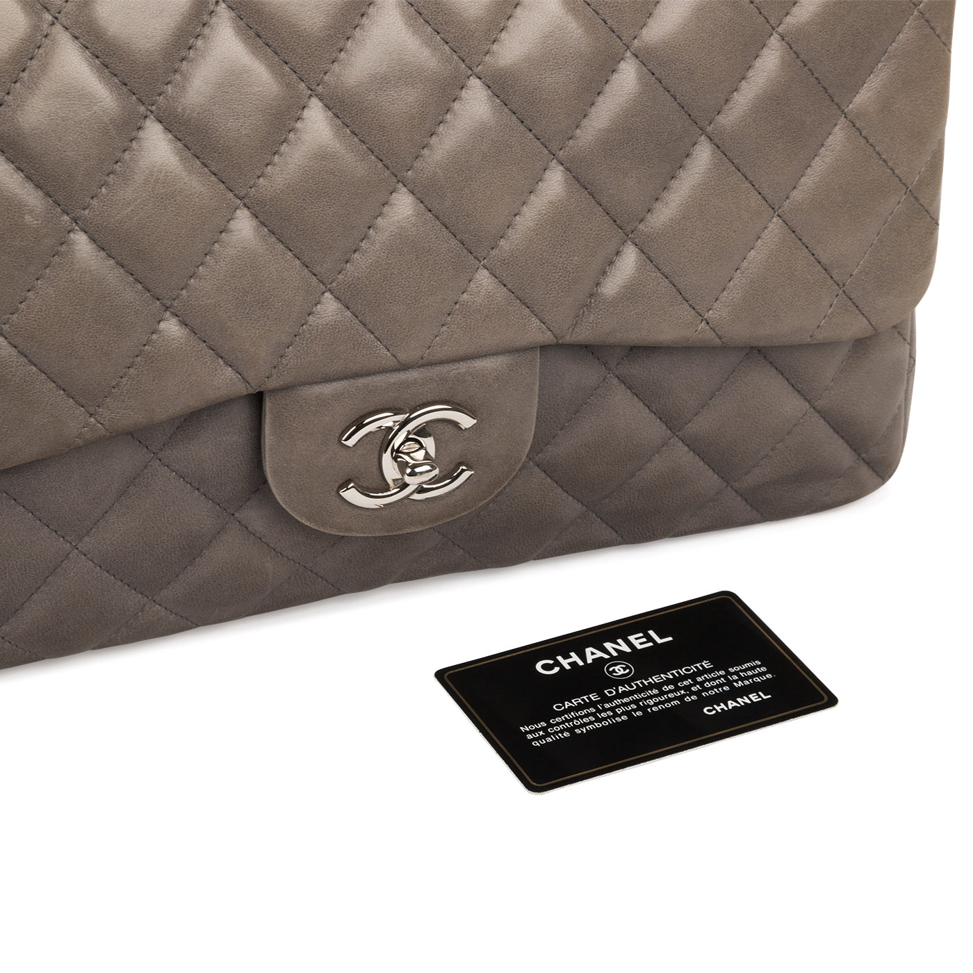 Classic Flap Bag - Jumbo - Single Flap - Shoulder Bags - 9