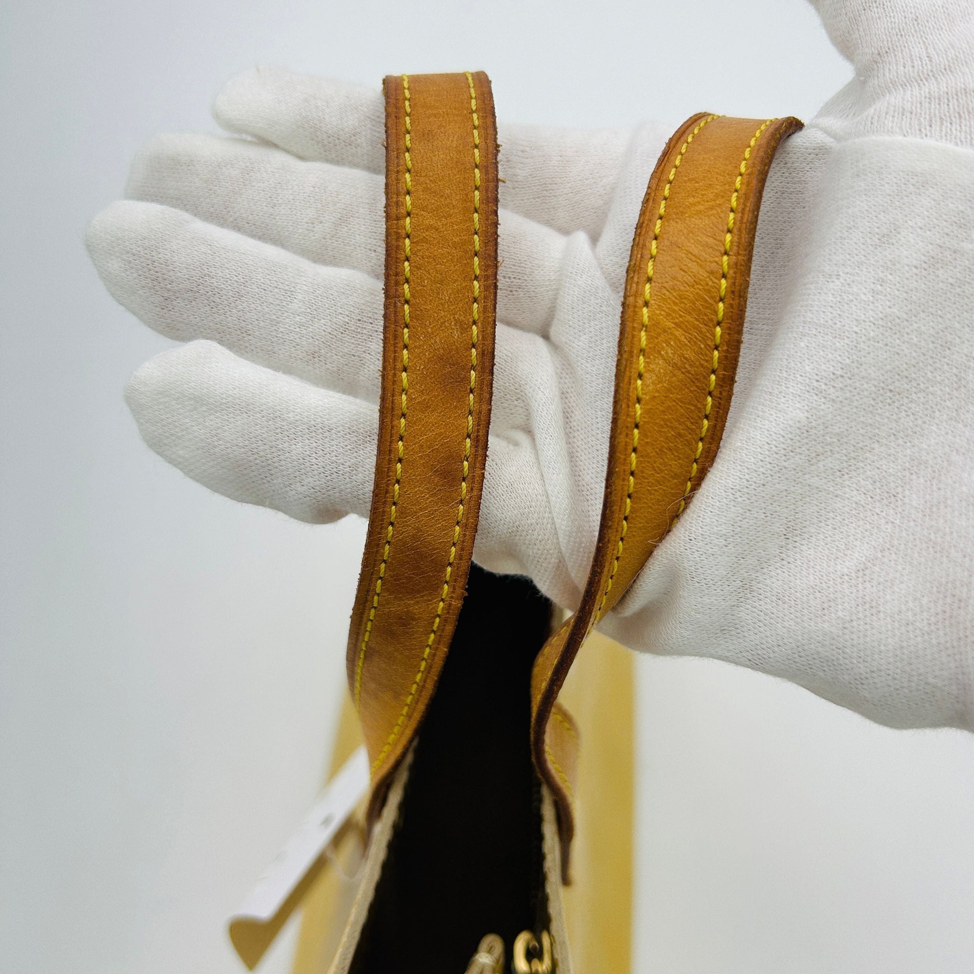 Louis Vuitton Monogram Vernis Colombus Vintage - Yellow Totes, Handbags  B12233TTN4 - Handbags - 7