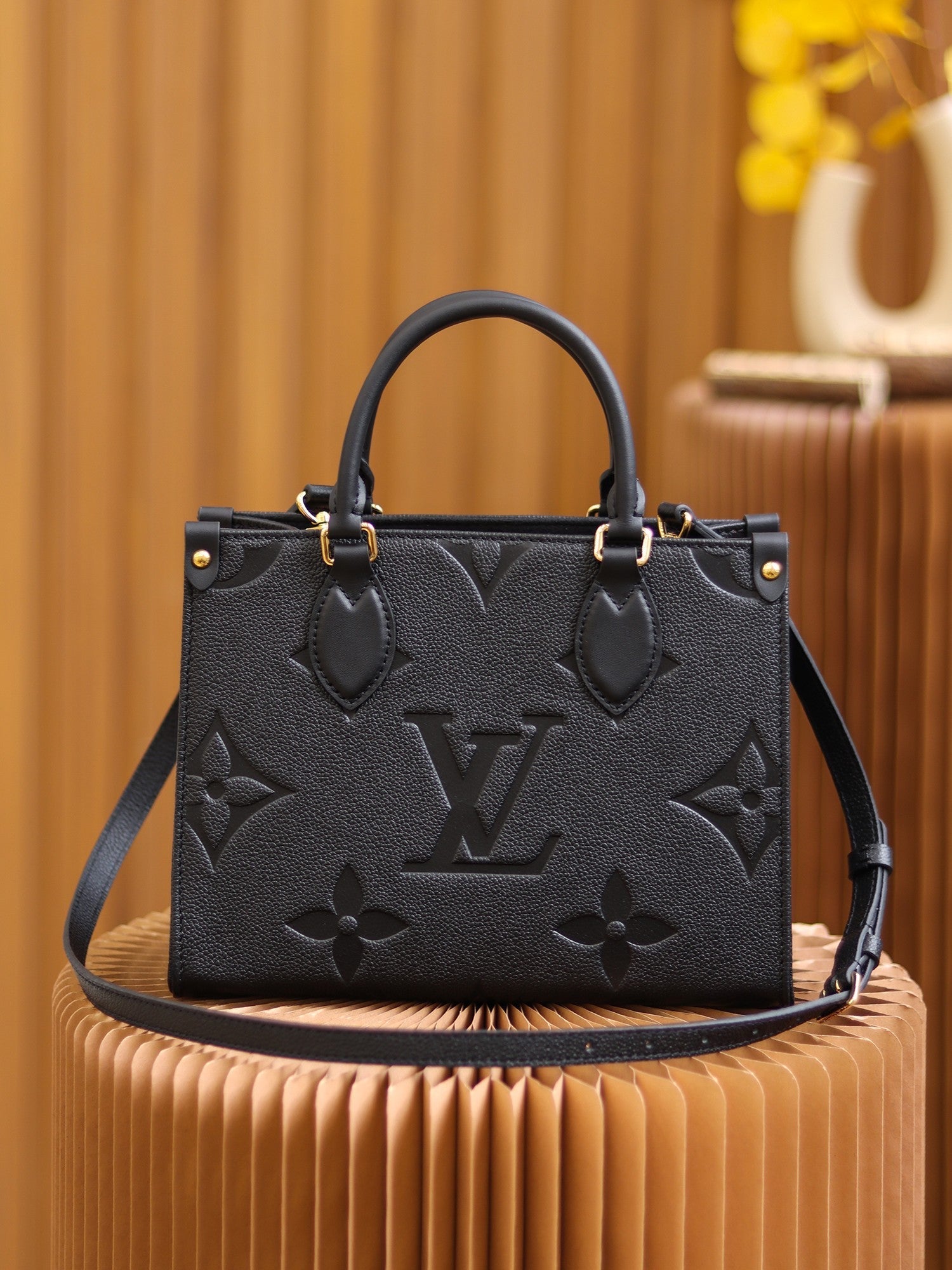 Louis Vuitton Ebene Monogram Leather Bag