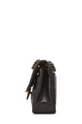 Chl,  Black Quilted Lambskin Classic Double Flap Small, Black - Loose Stones - 4