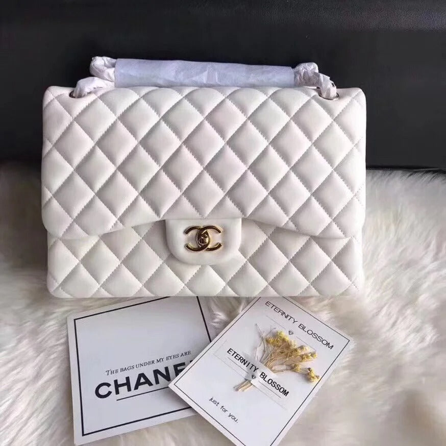 Chanel Classic Double Flap 30 Caviar Shoulder Bag - Bag