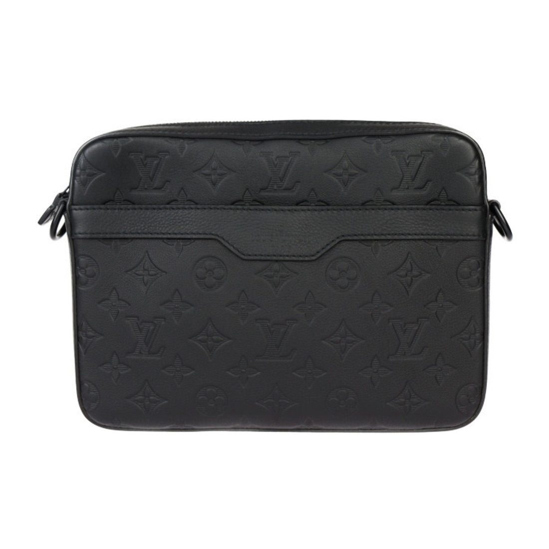Louis Vuitton Monogram Shadow Clutch Bag Shoulder Bag (Pre-Owned) - women/handbags/clutches