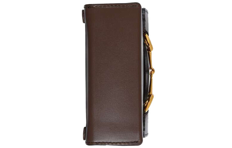 (WMNS) Gucci Button1955 SeriesClutch Single Shoulder Bag mini Brown 625615-0YK0G-2528 - Shoulder Bags - 6