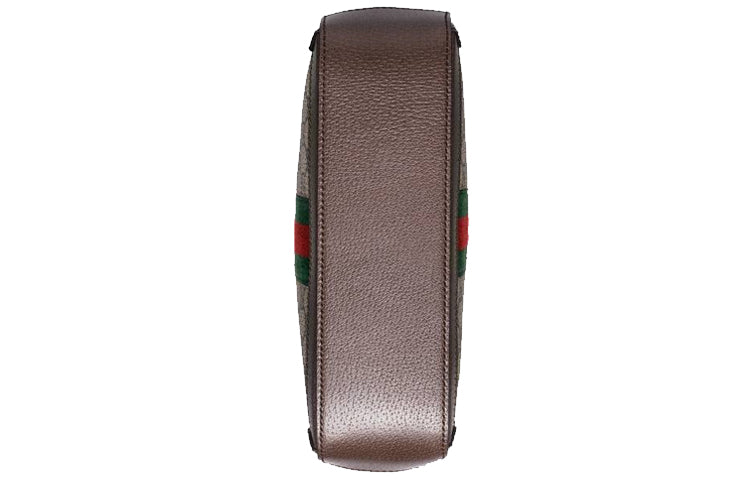 (WMNS) GUCCI Ophidia Logo Stripe Webbing Tassel Canvas handbag Small / Brown Retro Classic 550622-K05NG-8745 - Shoulder Bags - 6