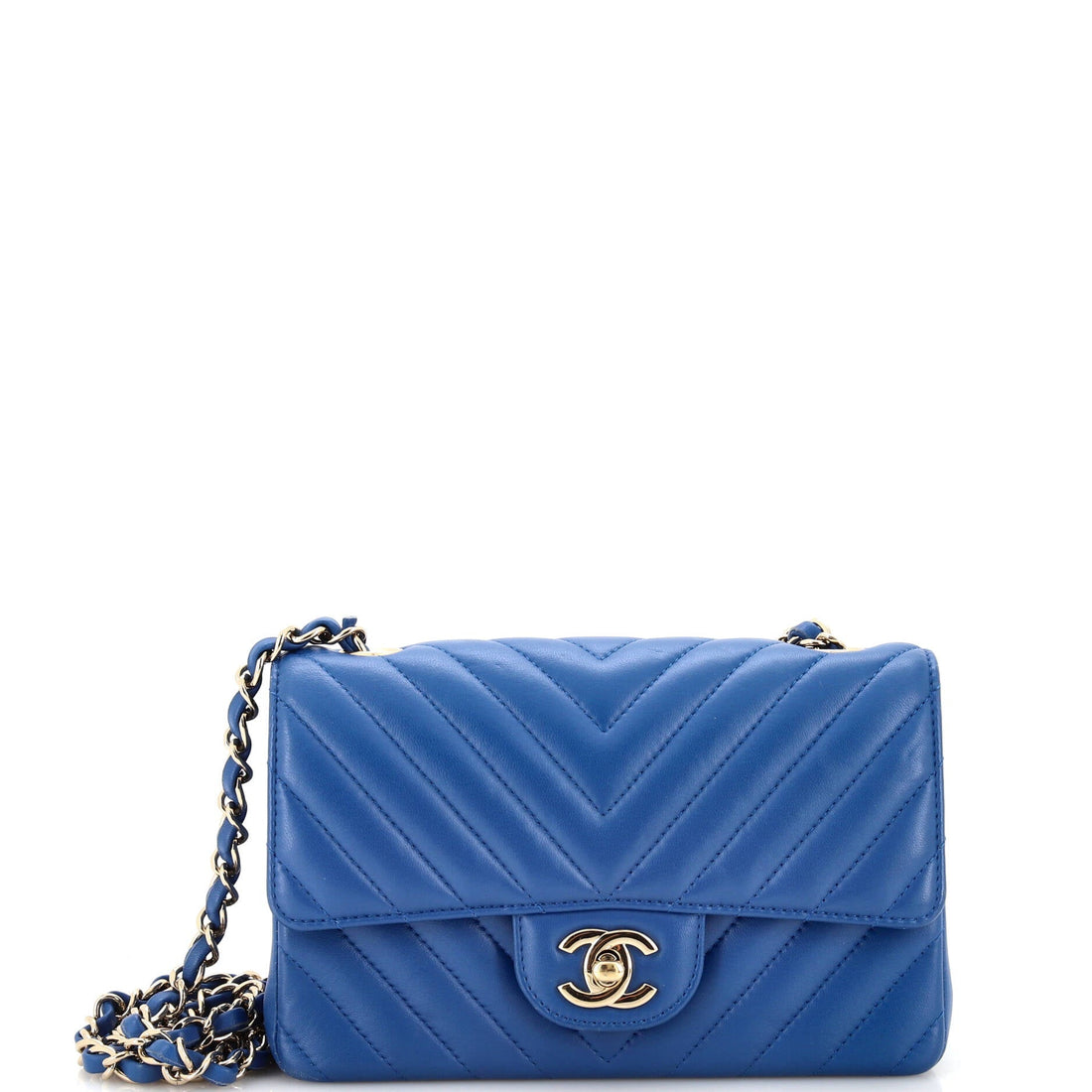 CHANEL Classic Single Flap Bag Chevron Lambskin Mini - Handbag & Wallet Accessories