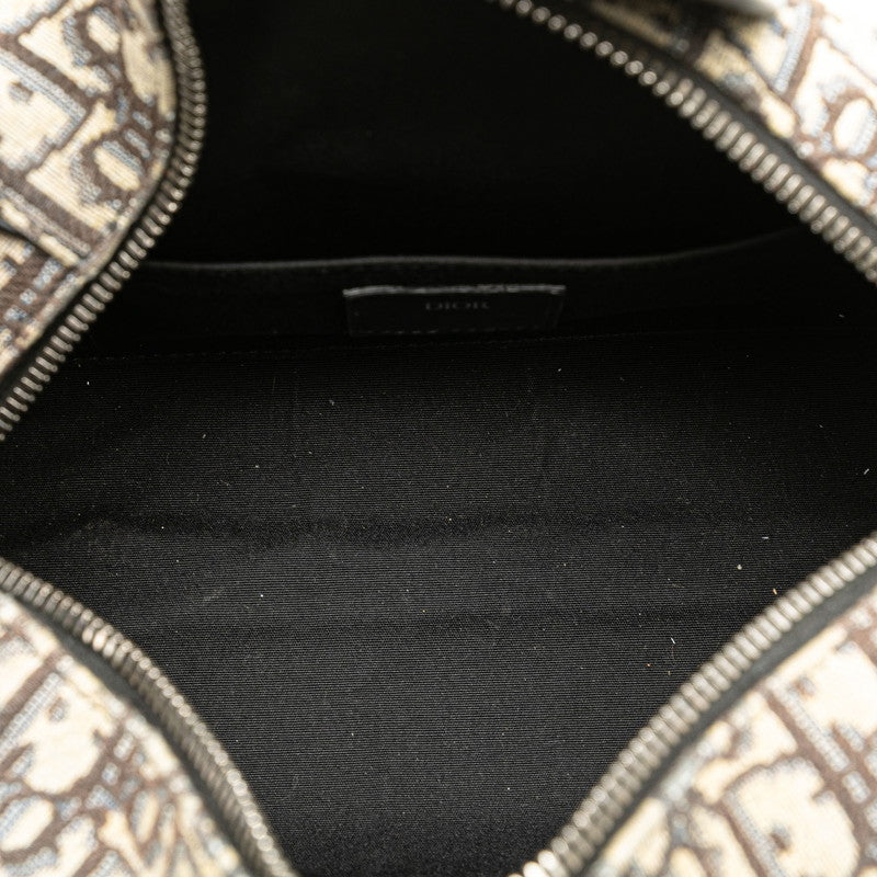 Dior Oblique Canvas Pouch Clutch - 4