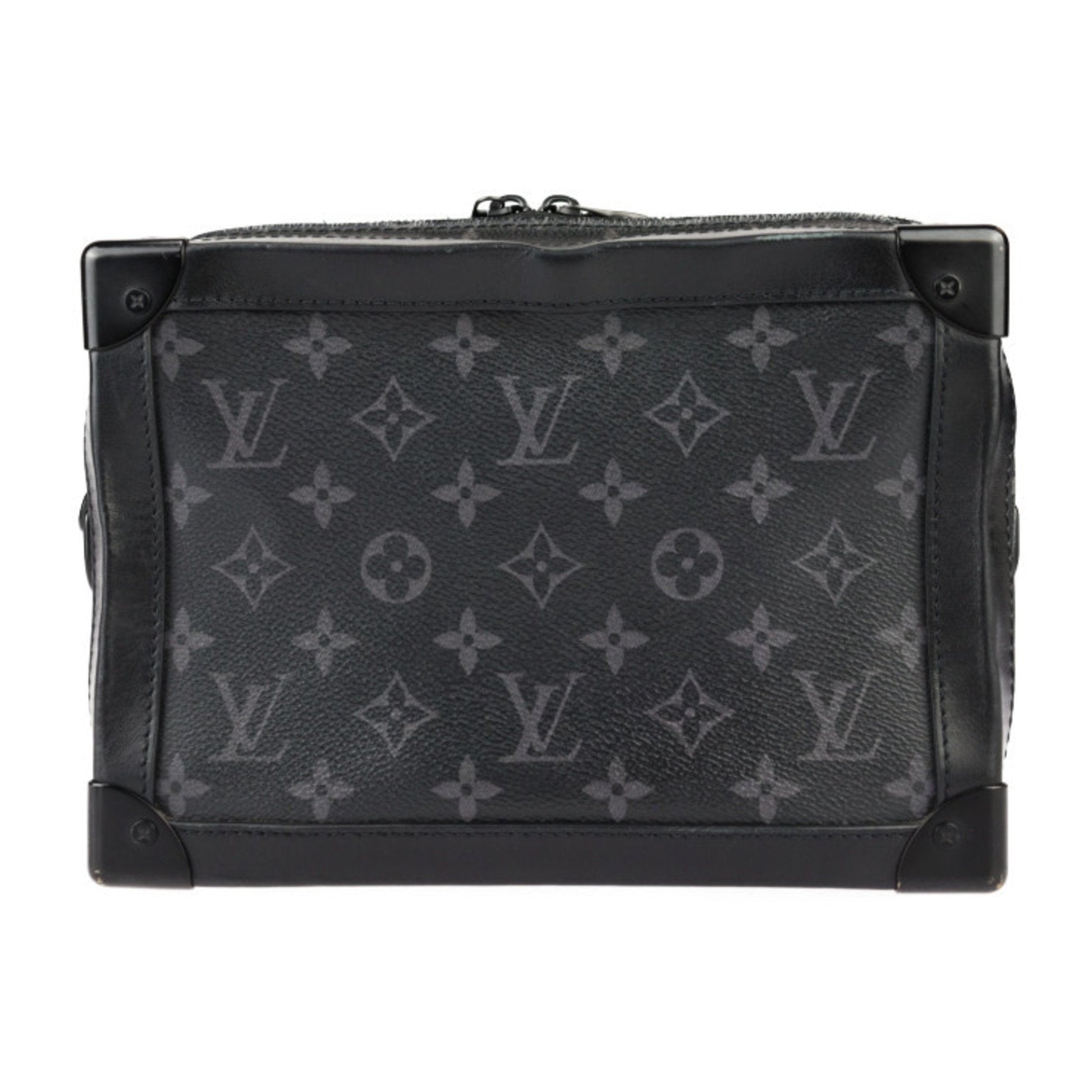 Louis Vuitton Monogram Eclipse Monogram Eclipse Clutch Bag Handbag Shoulder Bag (Pre-Owned) - women/handbags/clutches - 4