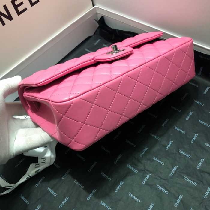 Chanel Classic Double Flap 25 Shoulder Bag Hot Pink - Bag