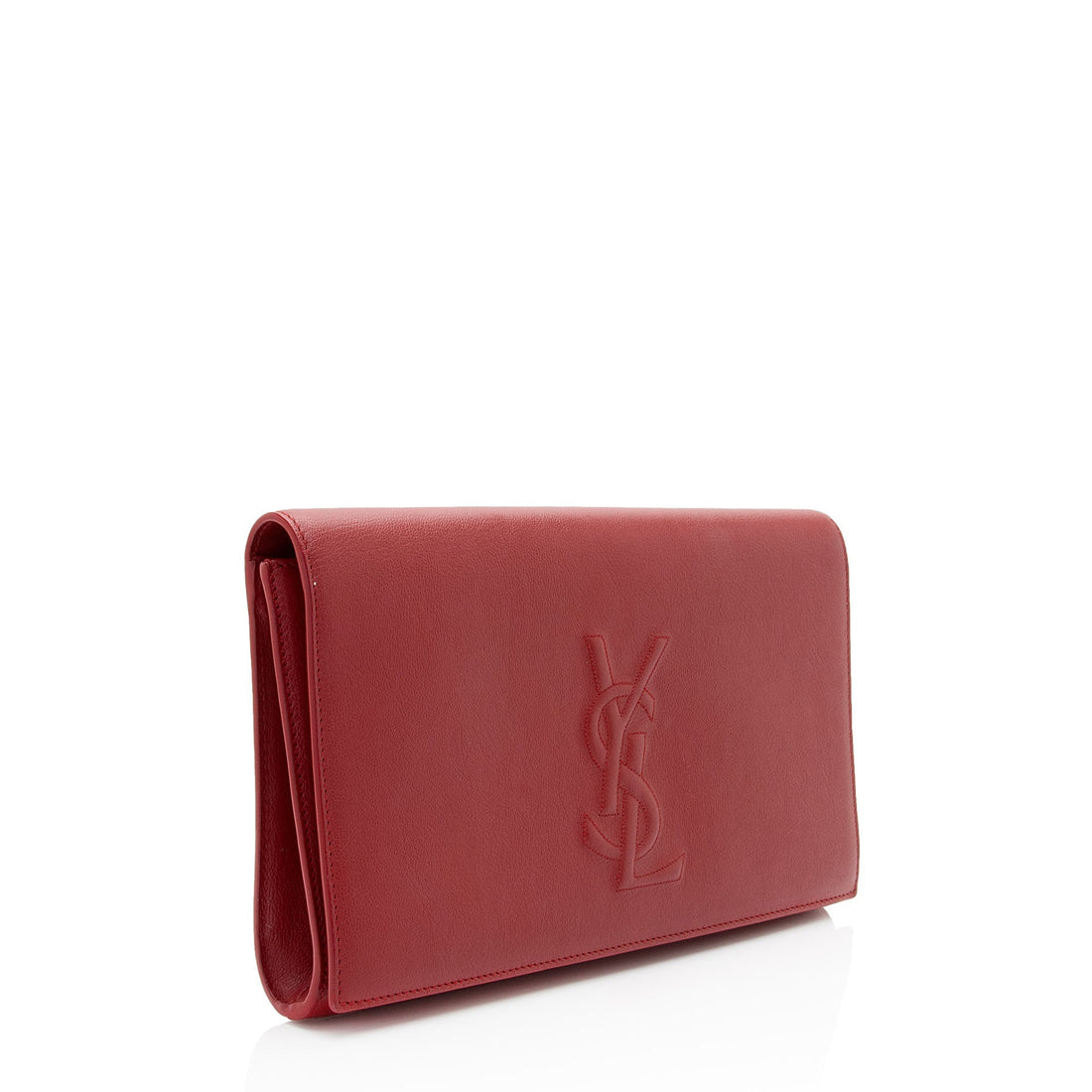 Saint Laurent Leather Belle de Jour Clutch - women/handbags/clutches