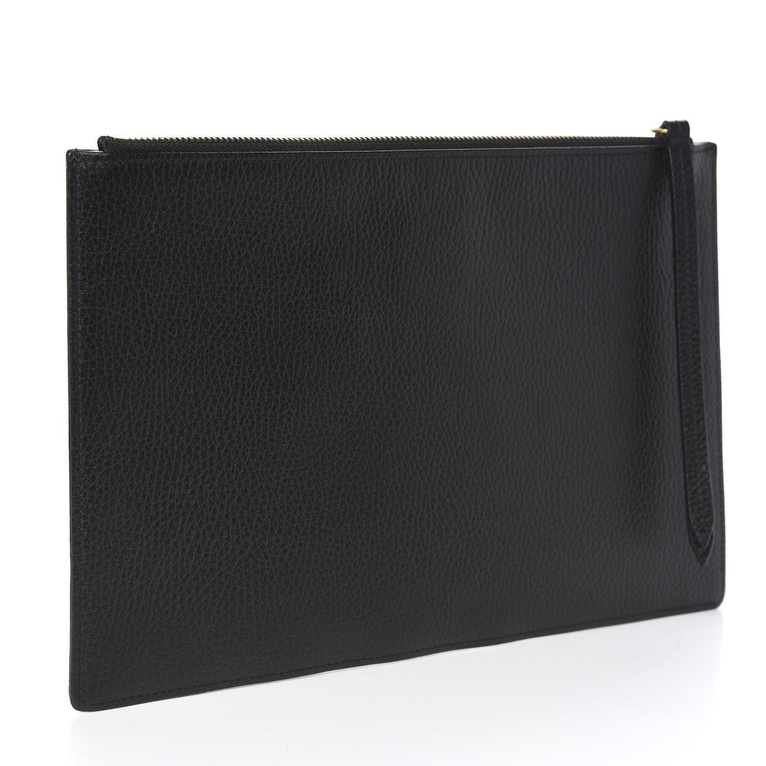 Gucci Pebbled Calfskin Butterfly Zip Clutch in Black - Handbag & Wallet Accessories