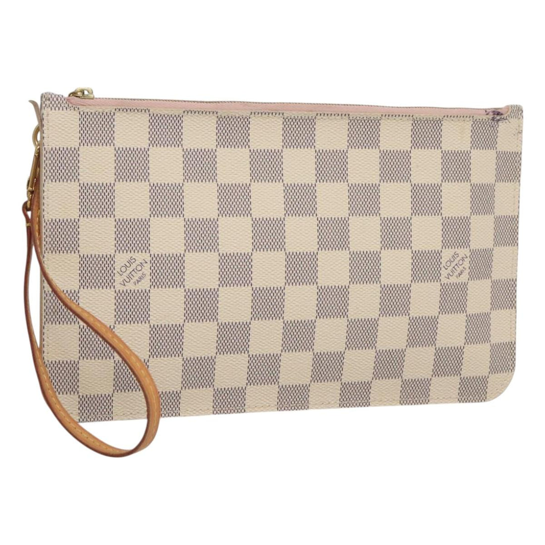 Louis Vuitton Neverfull Pouch Canvas Clutch Bag (Pre-Owned) - women/handbags/clutches