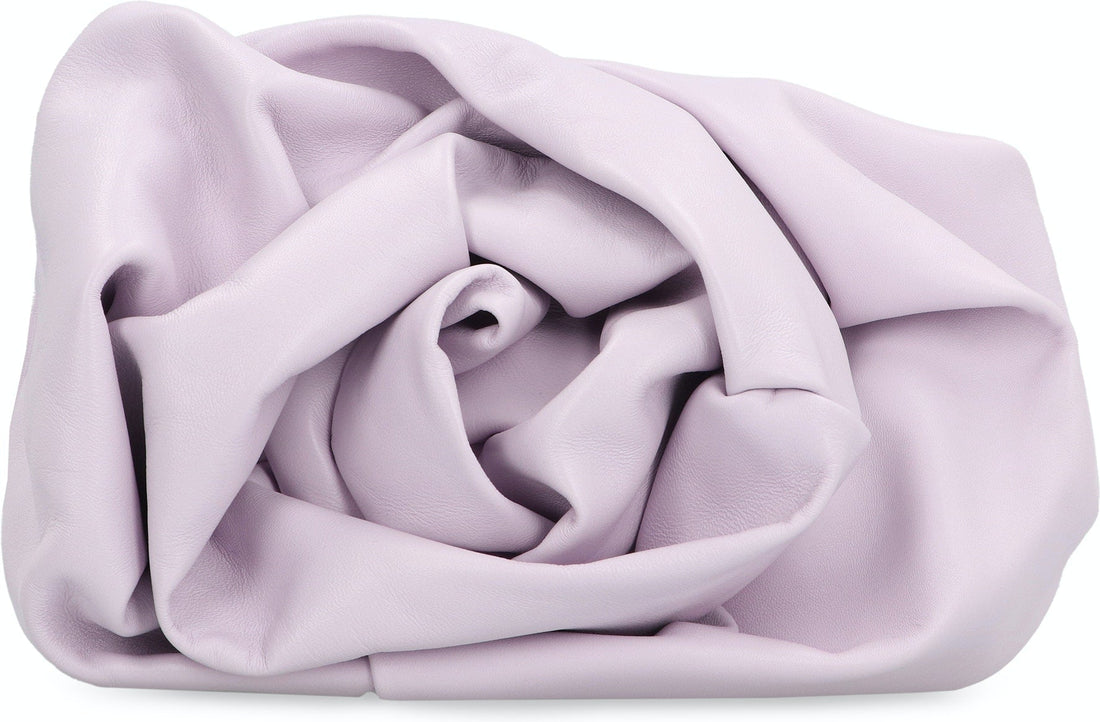 ROSE LEATHER CLUTCH - BAGS