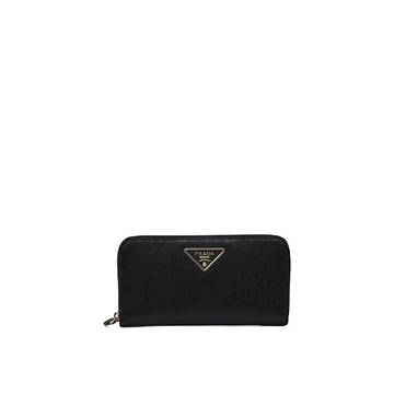 Prada Leather Logo Wallet