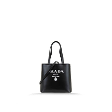 Prada Logo Leather Tote bag