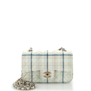 CHANEL Classic Single Flap Bag Quilted Printed Calfskin Mini - Handbag & Wallet Accessories