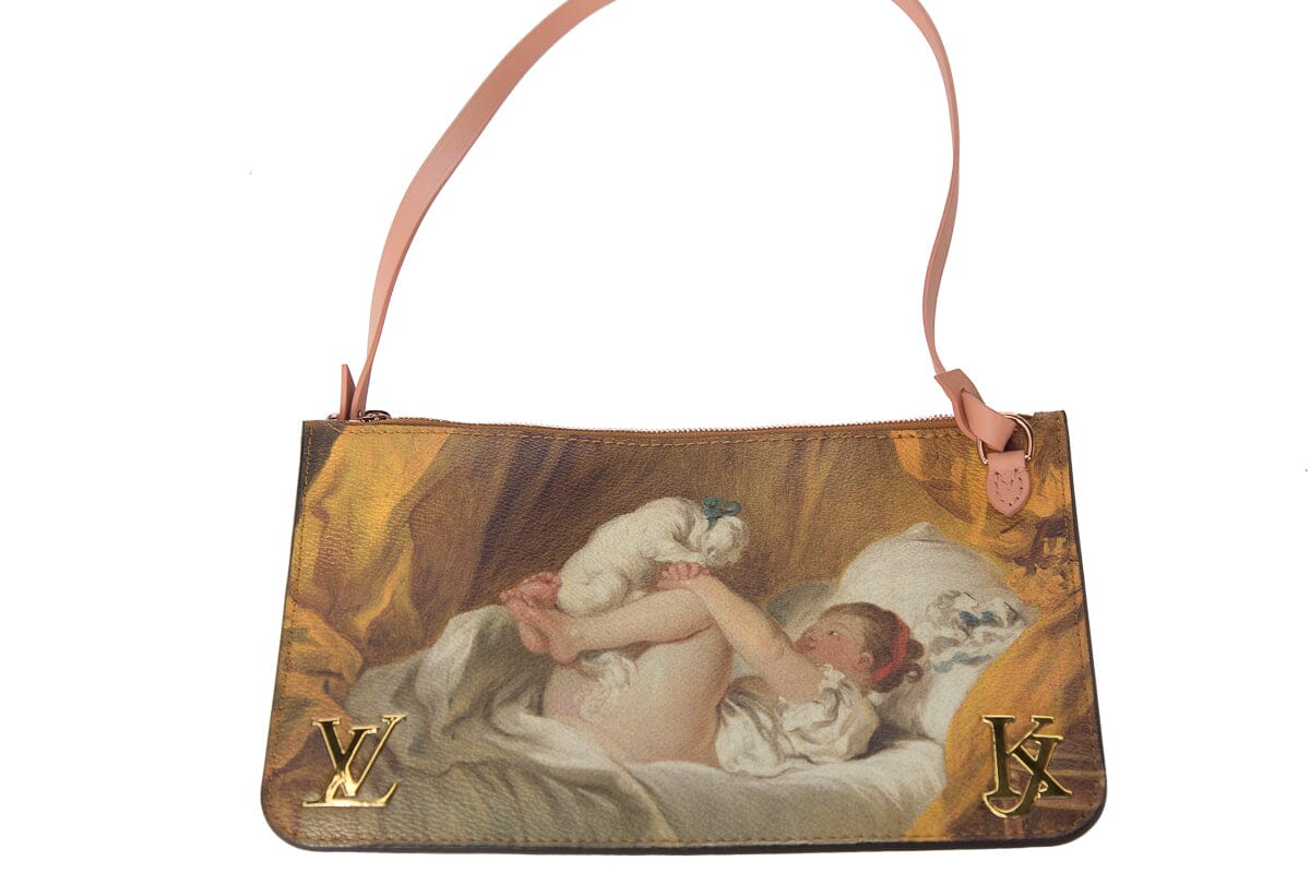 Louis Vuitton Multi Colored Jeff Koons Masters Collection Fragonard Tote - Handbag - 8