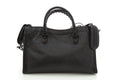 Balenciaga Black City Classic Studs Leather Handbag - Handbag - 3