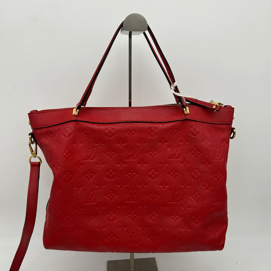 Louis Vuitton Monogram Empreinte Bastille PM Red Tote Bag - Handbags