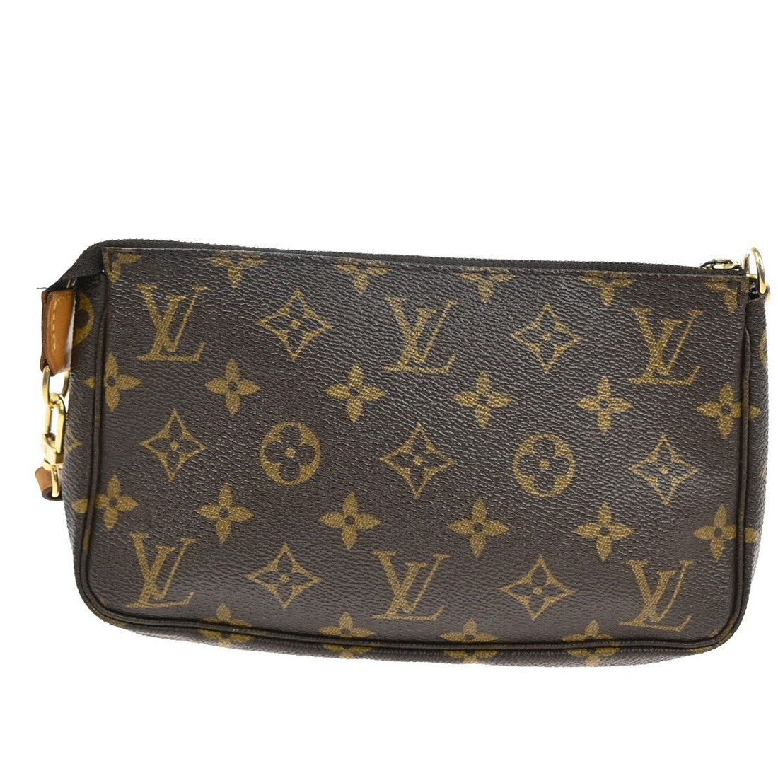 Louis Vuitton Pochette Accessoire Canvas Clutch Bag (Pre-Owned) - women/handbags/clutches